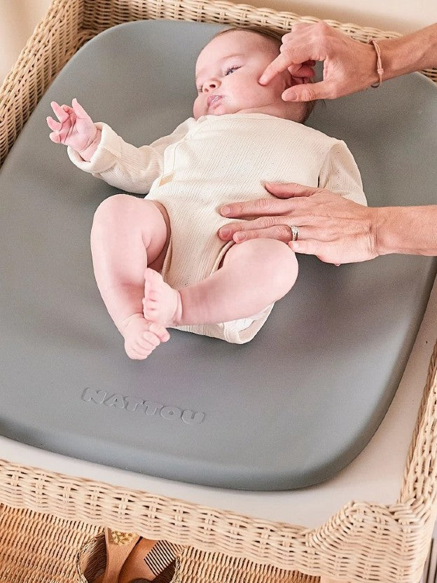Baby on nattou softy change mat