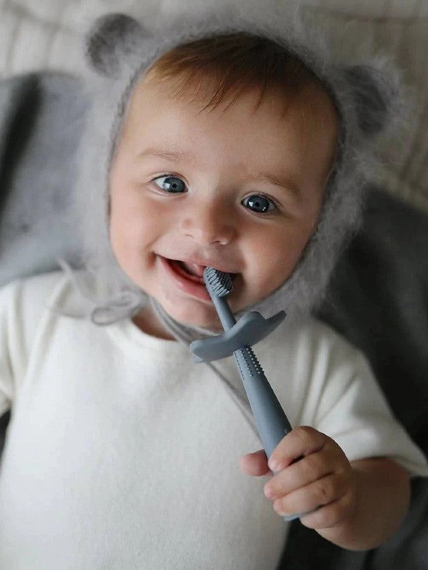 Baby Toothbrush & Toothpaste