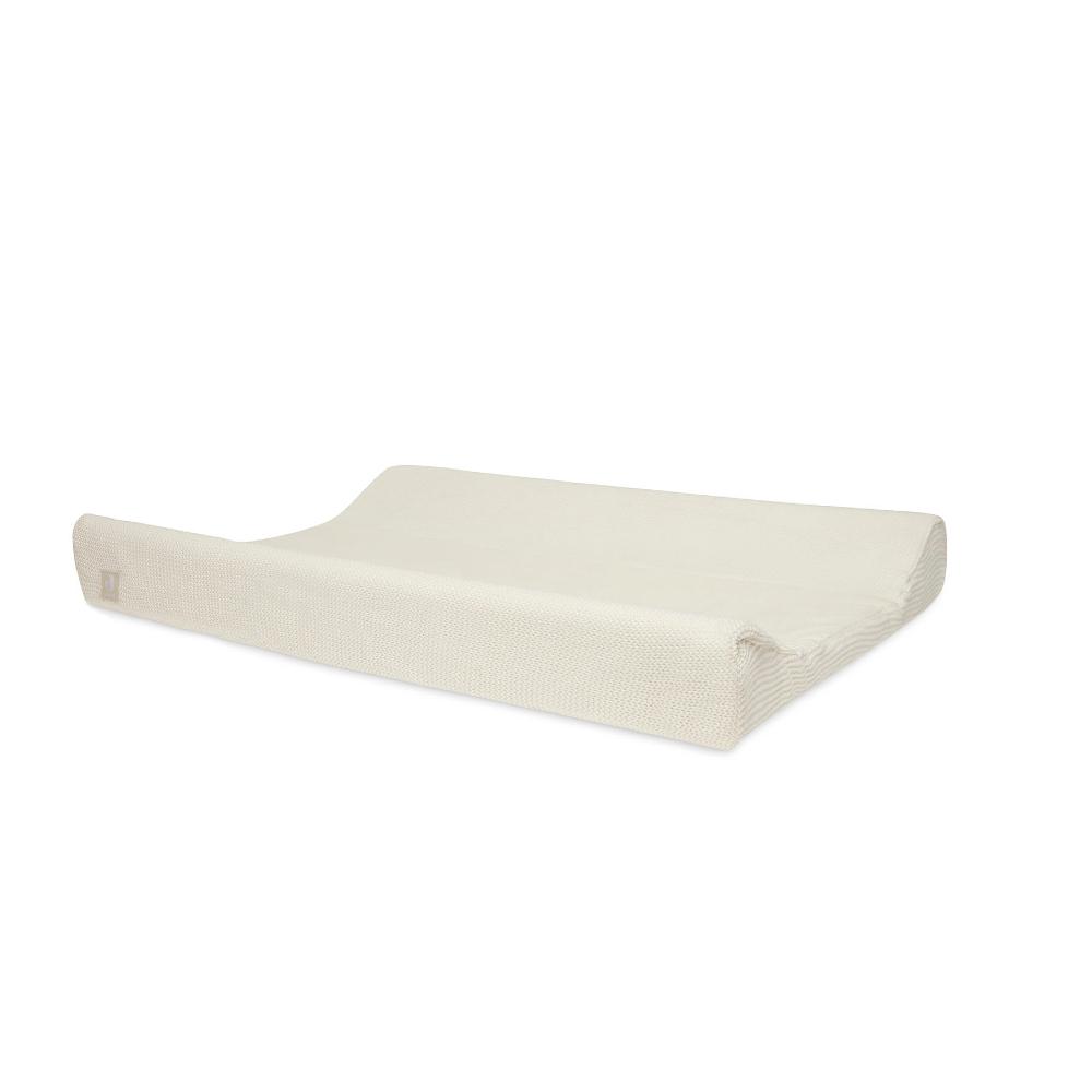 Basic Knit Change Mat Cover - Ivory