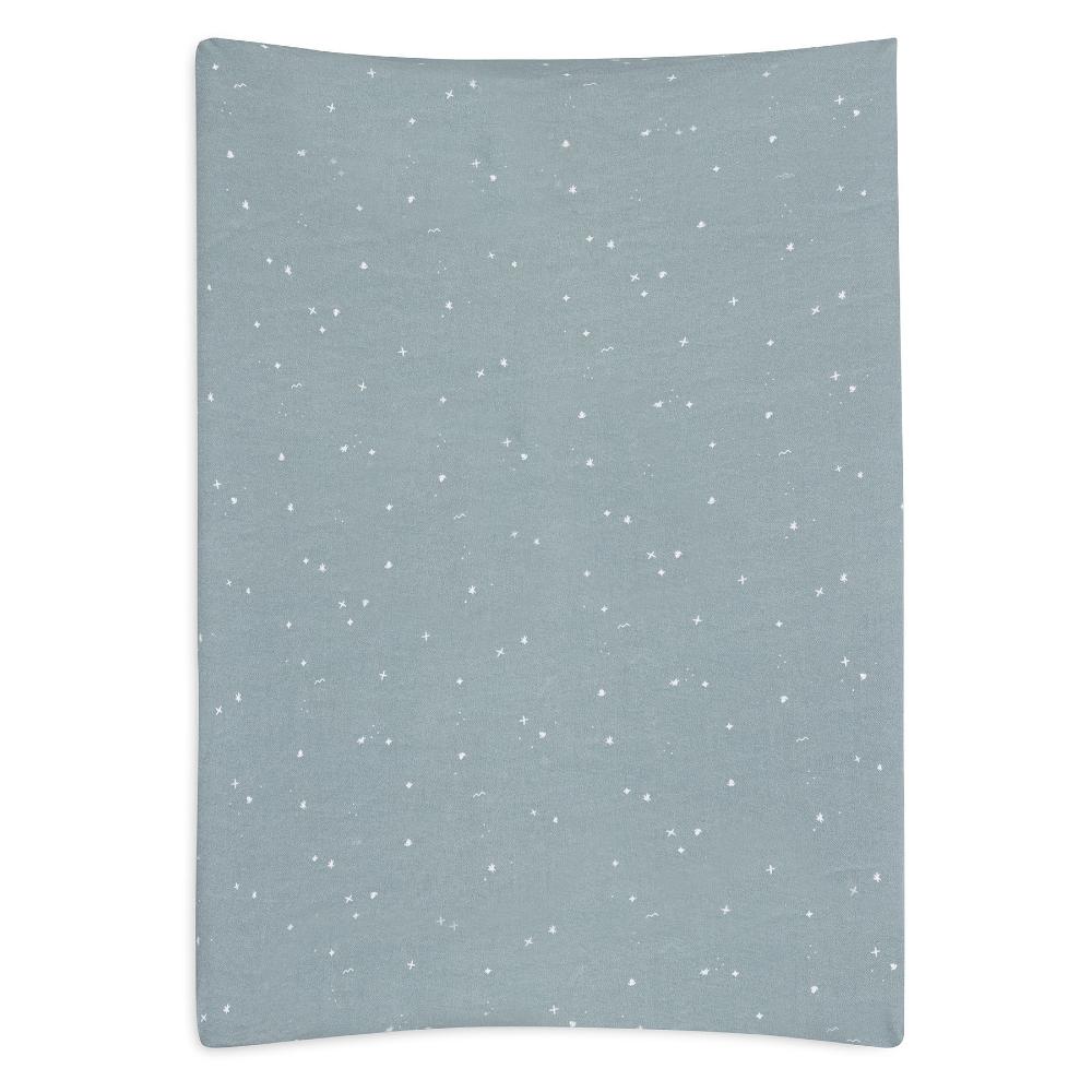 Jersey Change Mat Cover - Twinkling Sea Green