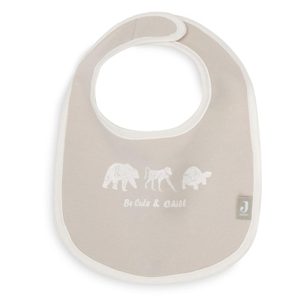 Jersey Waterproof Bib 5pk - Animals
