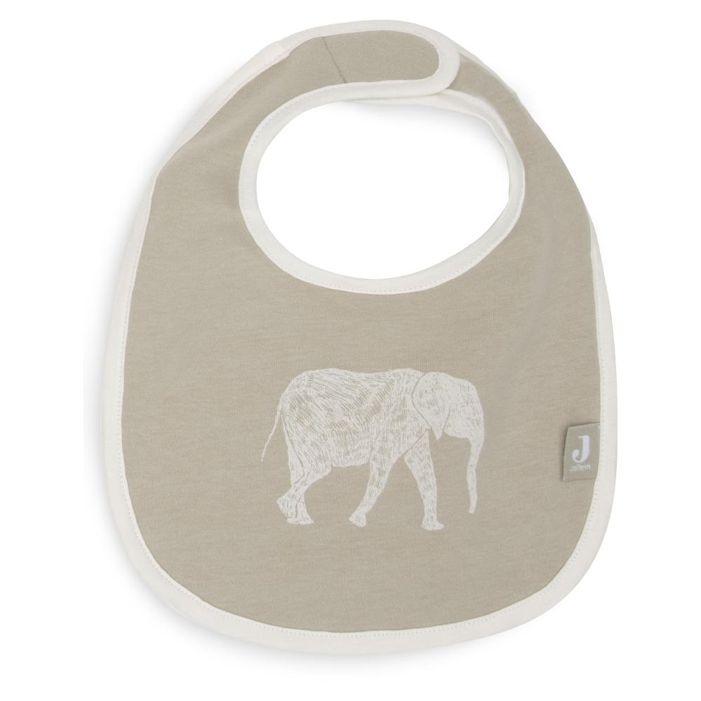 Jersey Waterproof Bib 5pk - Animals