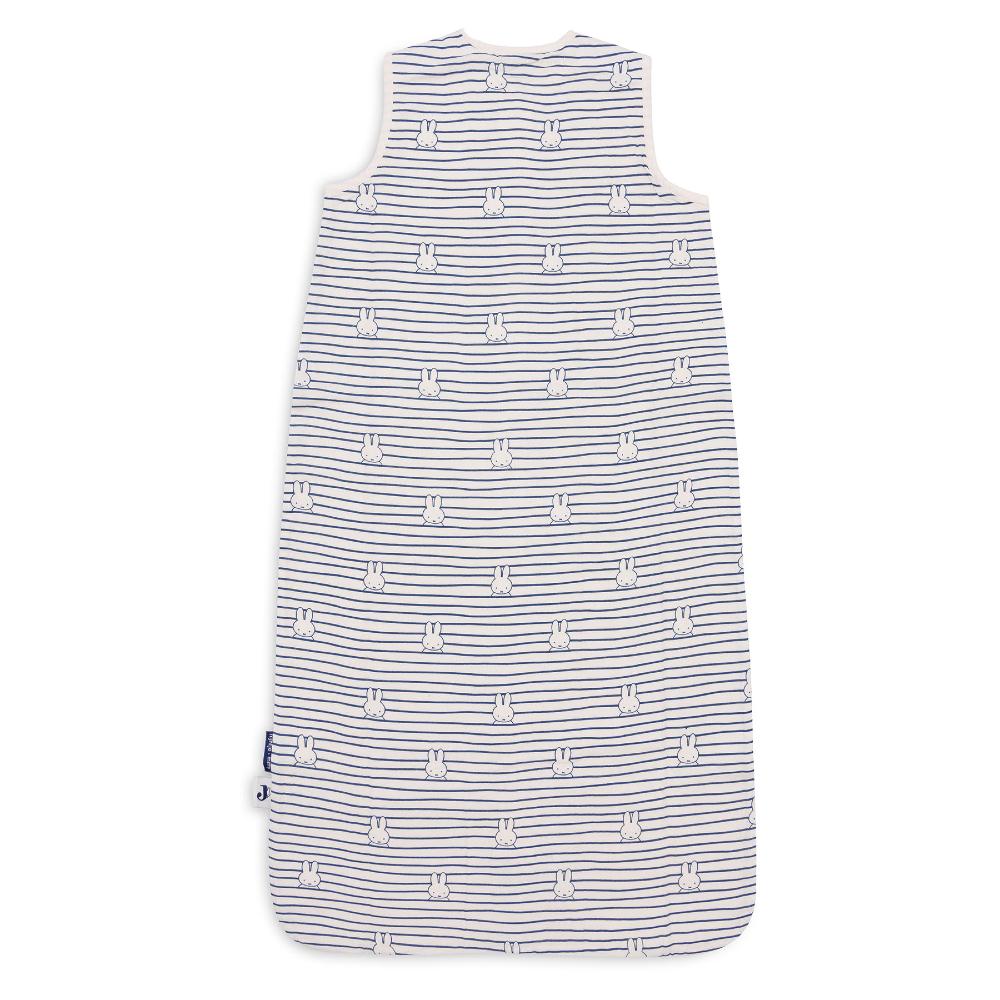 0.5 tog Muslin Sleeping Bag - Miffy Stripe Navy