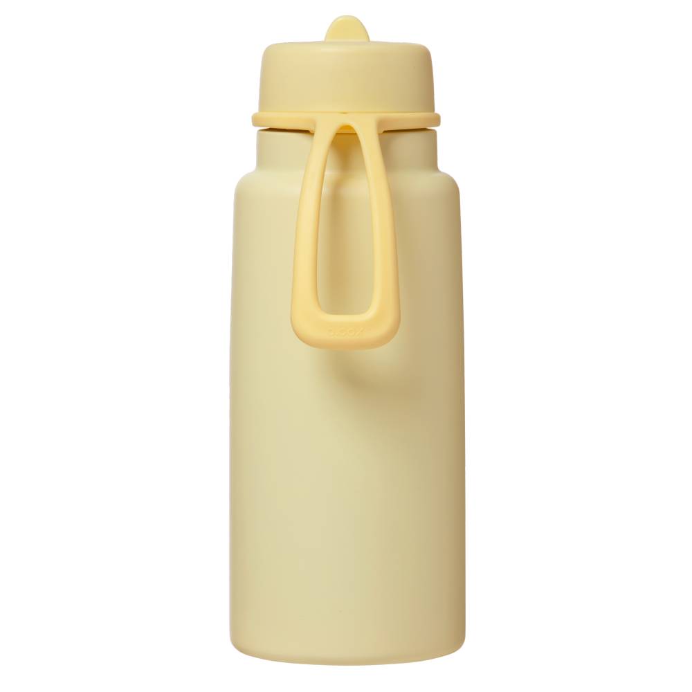 Insulated Flip Top Drink Bottle - Lemon Twist