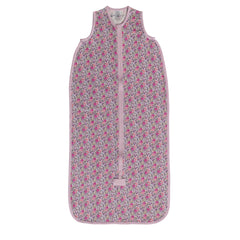 0.2 tog Premium Organic Cotton Sleeping Bag - Blush Garden