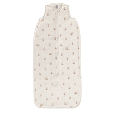 0.2 tog Premium Organic Cotton Sleeping Bag - Oat Owl