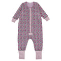 Merino Floral Print Sleep Suit on a white background
