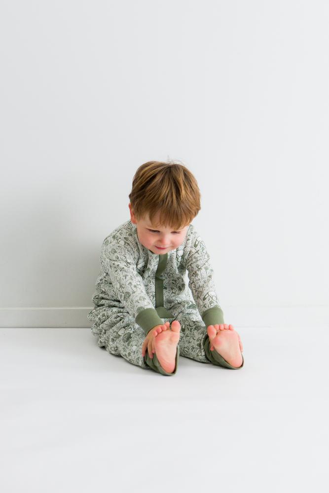 Premium Winter Sleeping Suit - Blush Garden