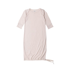 All Seasons Merino Drawstring Gown - Milk