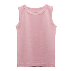 All Seasons Merino Singlet - Dusky Pink