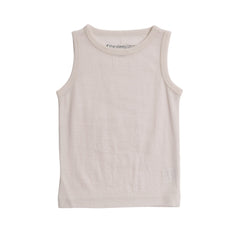 All Seasons Merino Baby Singlet - Milk