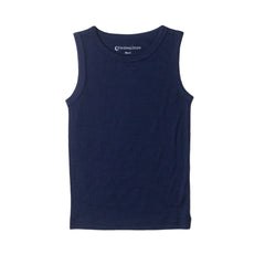 All Seasons Merino Singlet - Navy