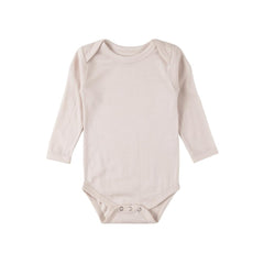 All Seasons Merino Long Sleeve Bodysuit - Milk