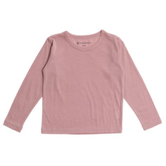 All Seasons Merino Long Sleeve Top - Dusky Pink