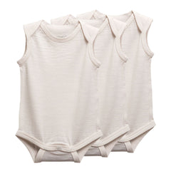 All Seasons Merino Singletsuit 3pk - Milk