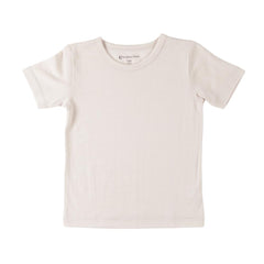 All Seasons Merino Short Sleeve Top - Milk