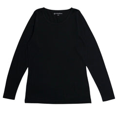 All Seasons Merino Women's Long Sleeve Top - Black