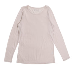 All Seasons Merino Women's Long Sleeve Top - Milk