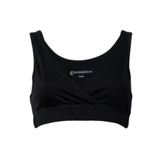 All Seasons Merino Sleep Bra - Black