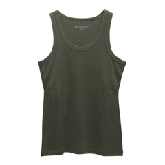 All Seasons Merino Shelf Bra Singlet - Olive