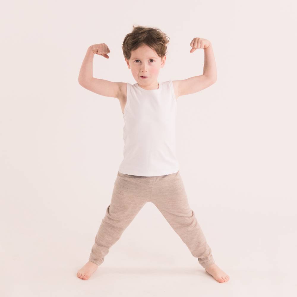 Basics Cotton Singlet - Sage