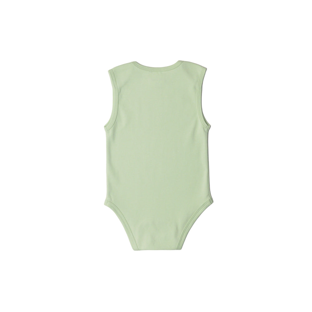 Basics Cotton Singletsuit - Sage