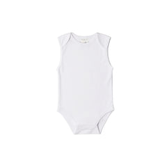 Basics Cotton Singletsuit - White