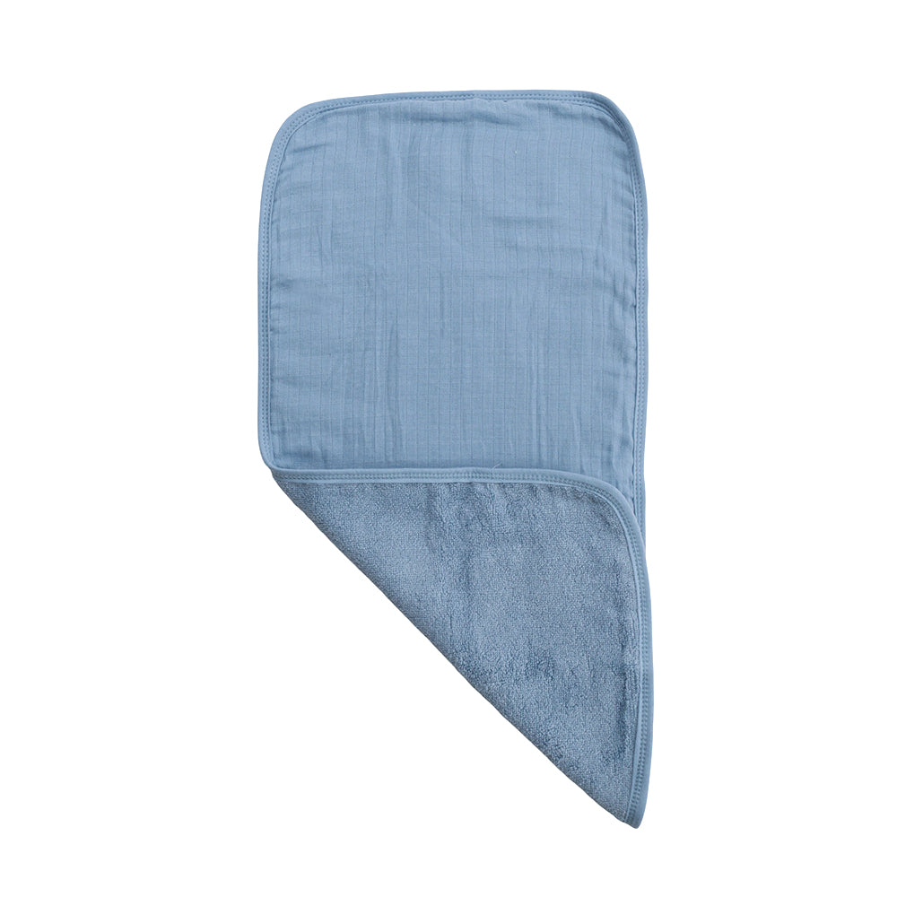 Muslin Burp Cloth 2pk - Blue