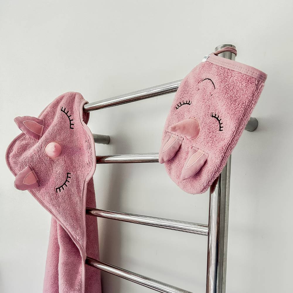 Wash Mit - Mauve Unicorn