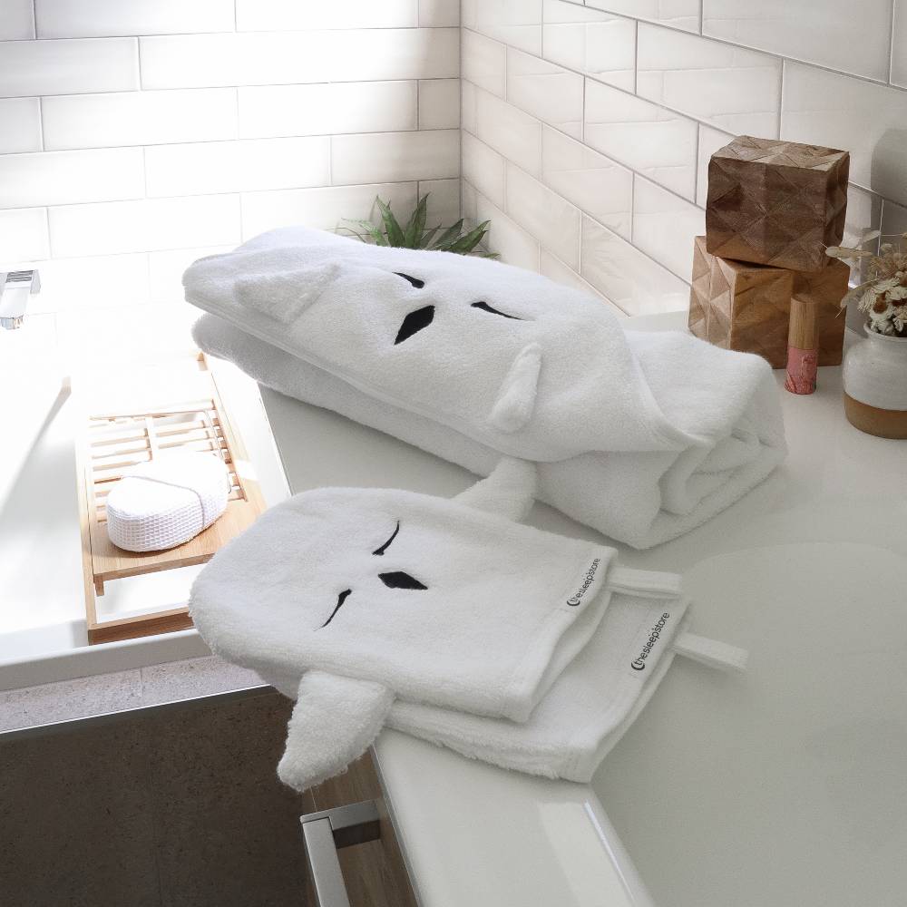 Wash Mit - Sleepy Owl