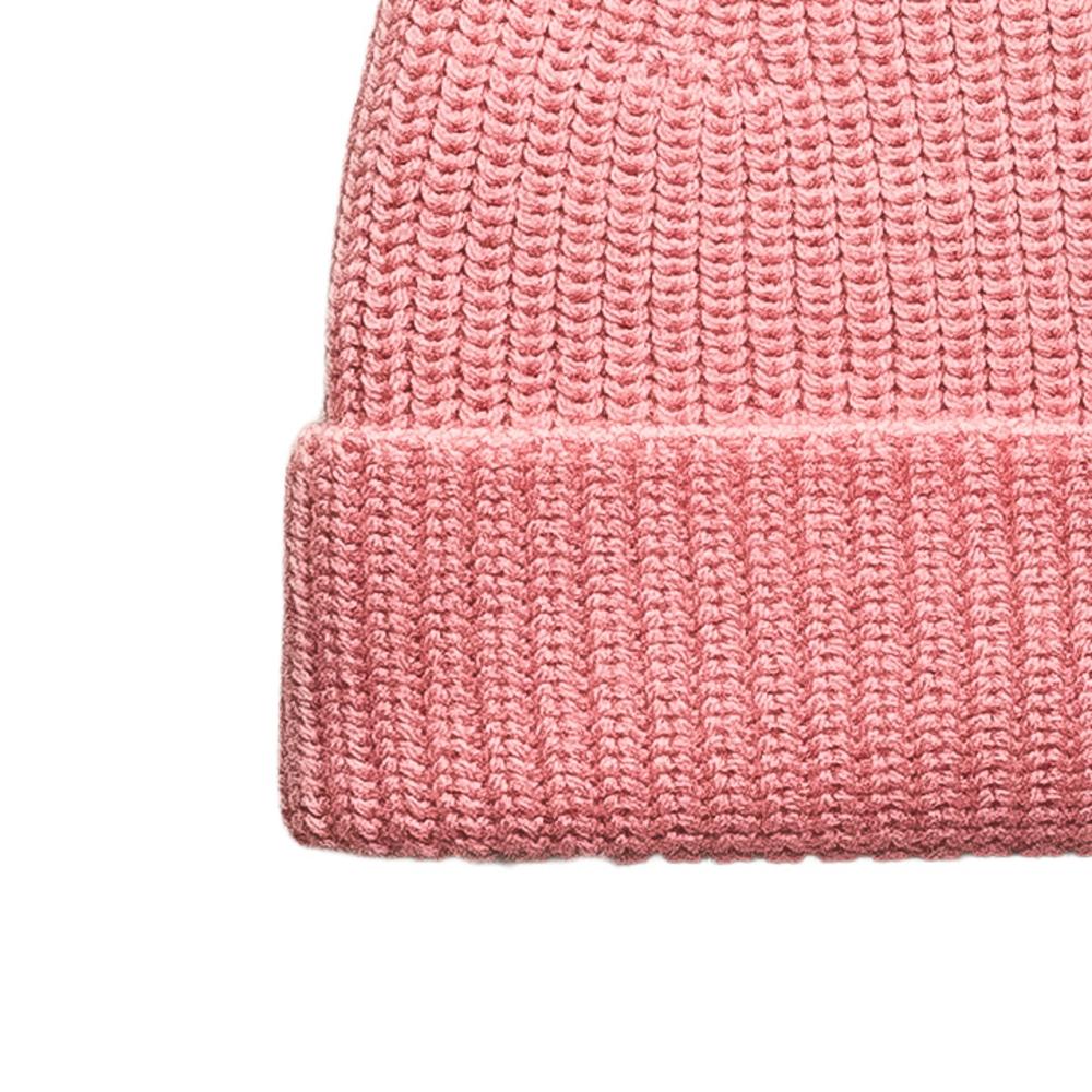 Merino Knit - Beanie - Pink