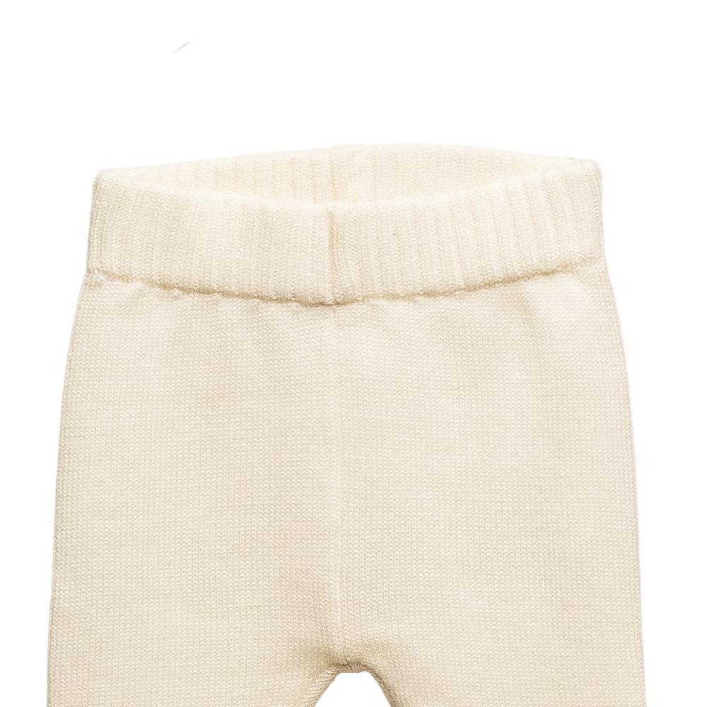 Merino Knit Pants - Natural