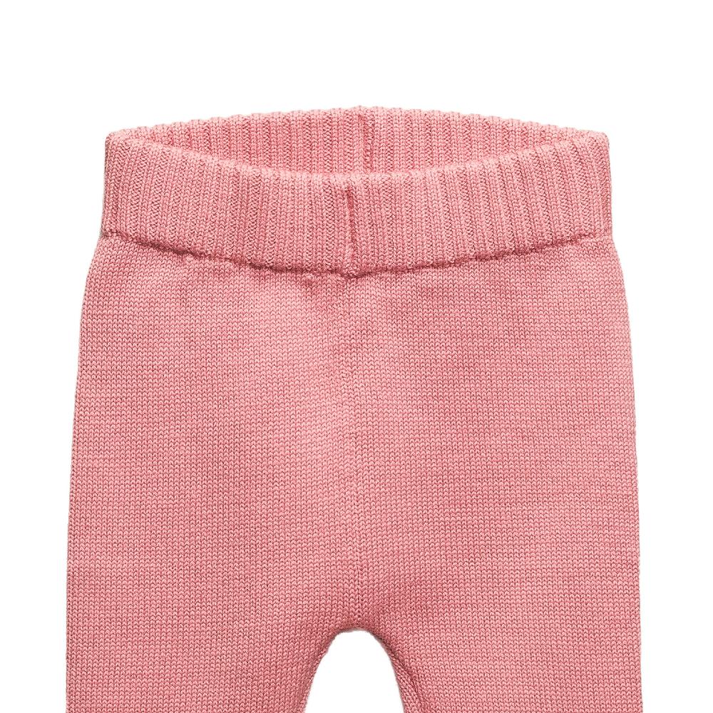 Merino Knit Pants - Pink