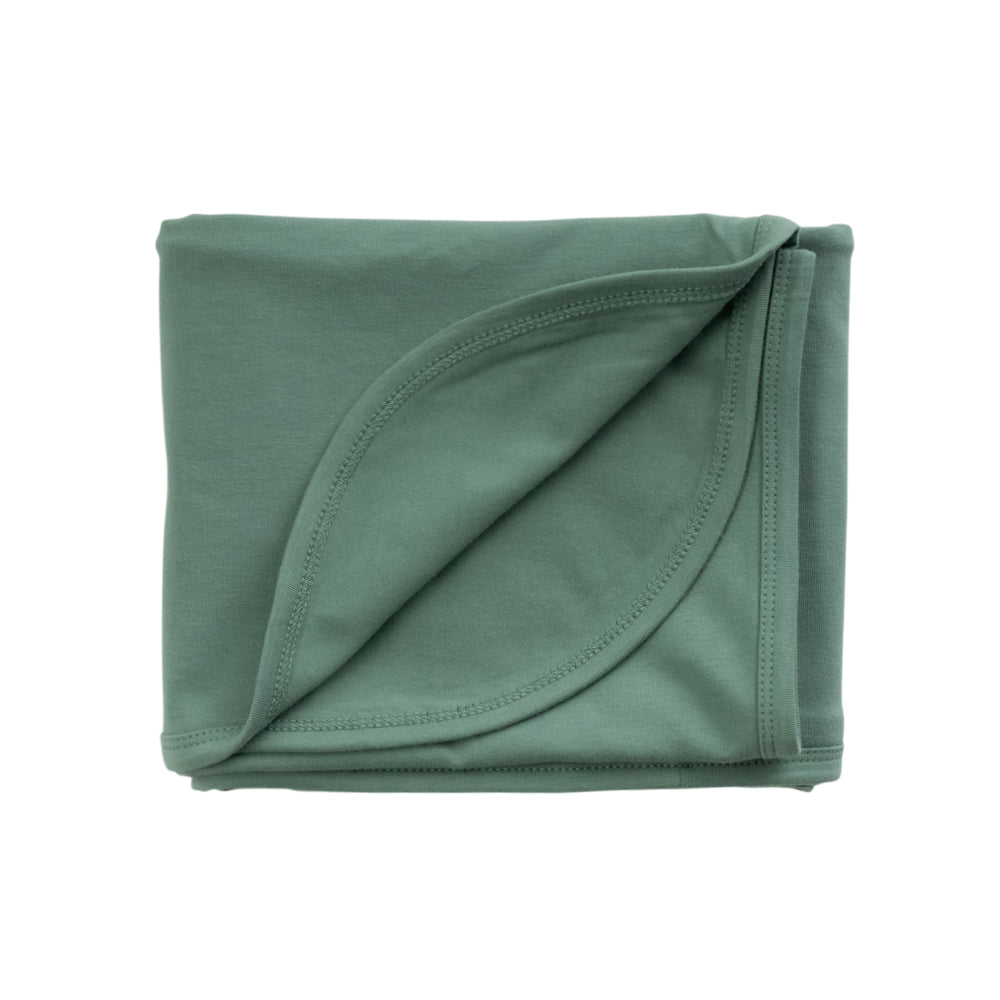 Organic Cotton Jersey Swaddle - Fern