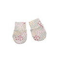 Organic Cotton Newborn Mittens - Pink Bea Floral