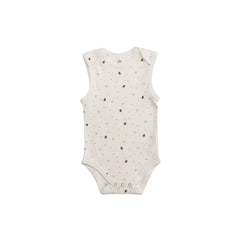 Organic Cotton Singletsuit - Natural Bee