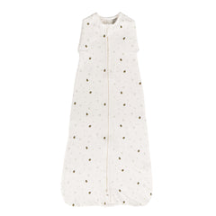 0.2 tog Organic Cotton Swaddle Sleep Bag - Natural Bees