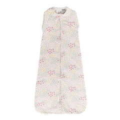 0.2 tog Organic Cotton Swaddle Sleep Bag - Pink Bea Floral