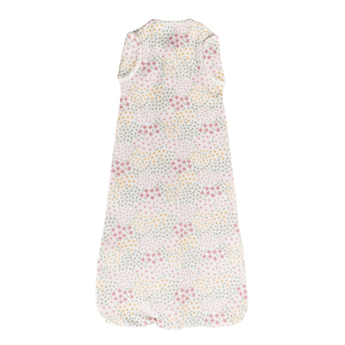 0.2 tog Organic Cotton Swaddle Sleep Bag - Pink Bea Floral