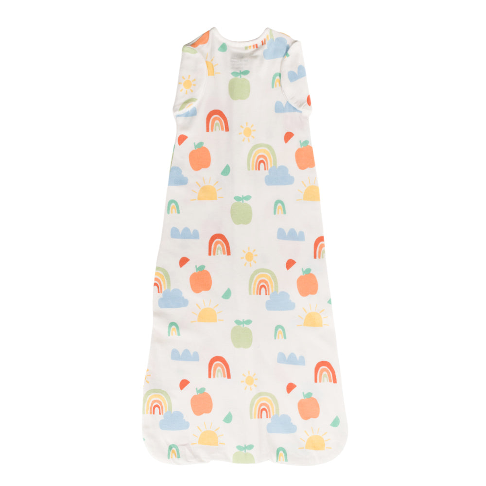 0.2 tog Organic Cotton Swaddle Sleep Bag - Sunny Days