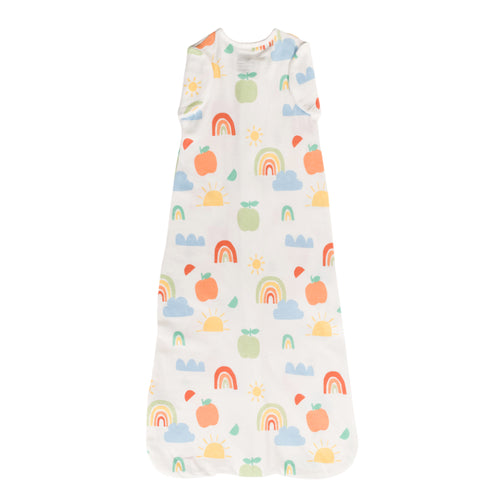 0.2 tog Organic Cotton Swaddle Sleep Bag - Sunny Days