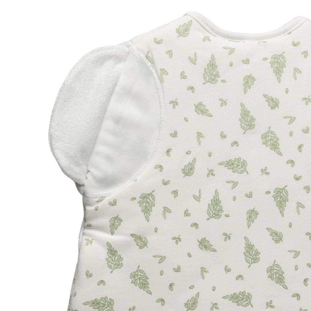 3.0 tog Organic Cotton Transition Swaddle Bag - Little Leaves