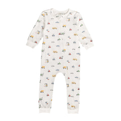 Organic Cotton Zipsuit - Transport