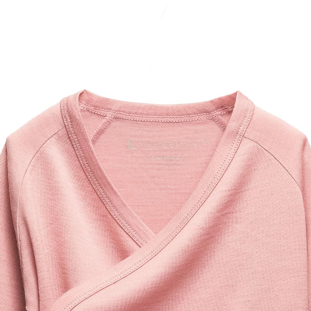 Merino Jersey Kimono Cardigan - Lily Pink