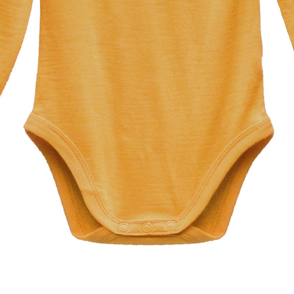 Close up of snaps on baby bodysuit