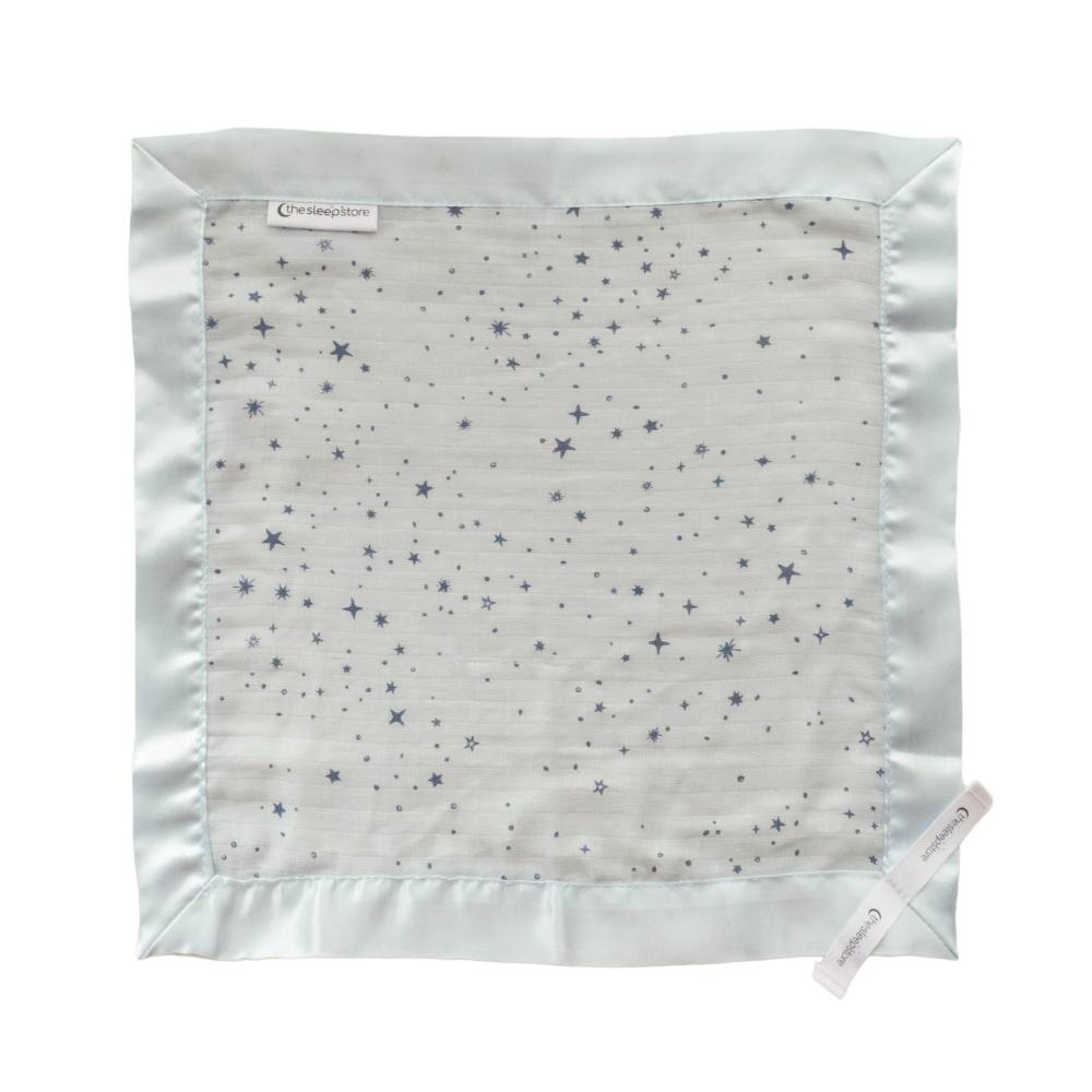 The Sleep Store cotton  muslin comforter in blue star print