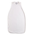Light Cotton Pointelle Side Zip Sleeping bag in cream