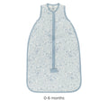 0.2 tog Premium Organic Cotton Sleeping Bag - Blue Woodland
