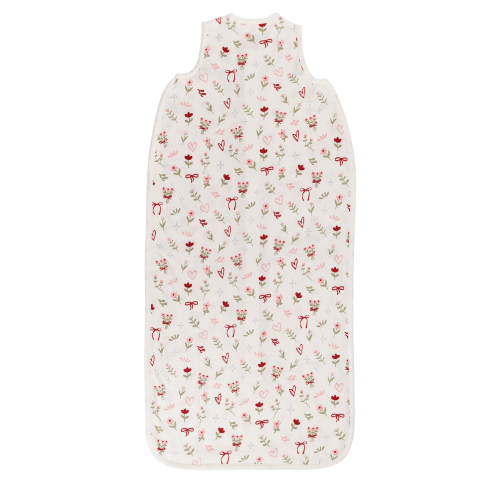 0.2 tog Premium Organic Cotton Sleeping Bag - Bouquet