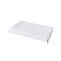 White Pillow protector on a white background